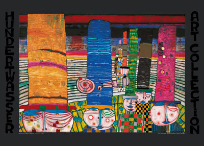 Usar chapéus de Friedensreich Hundertwasser